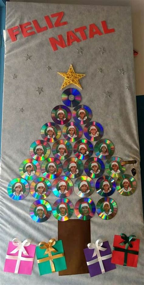 Enfeites De Natal Para Porta De Sala De Aula Ideias Criativas Decoração