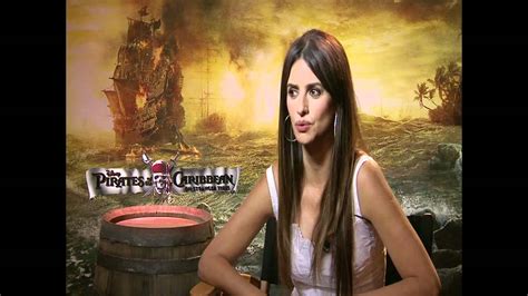 pirates of the caribbean on stranger tides an interview with penelope cruz youtube