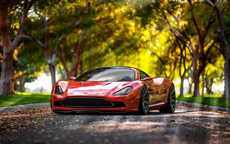 Cars Aston Martin Concept Red Car Dbc Design 4k Ultra Hd Wallpaer