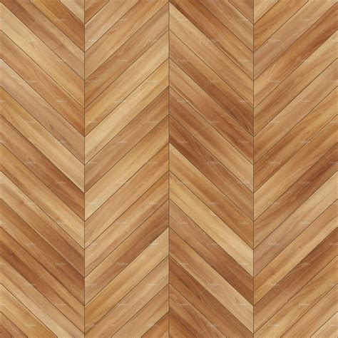 Seamless Wood Parquet Texture Chevron Light Brown Custom Designed Textures ~ Creative Market