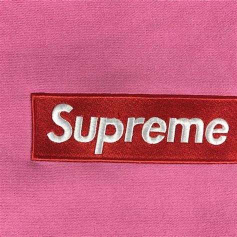Pink Supreme Box Logo
