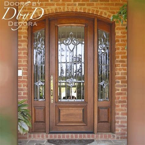 Front Doors With Beveled Glass Builders Villa