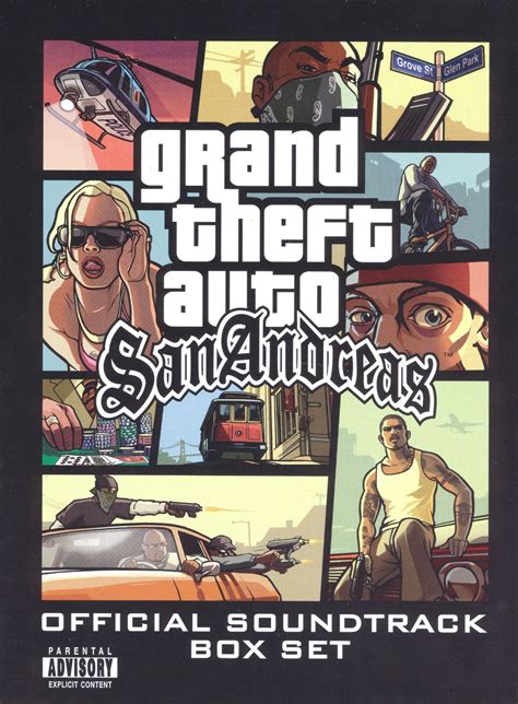 Grand Theft Auto San Andreas Box Set Original Game Soundtrack