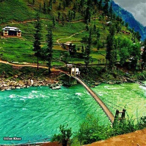 Pakistan Neelam River And Valley Azad Kashmir Pakistan Kashmir