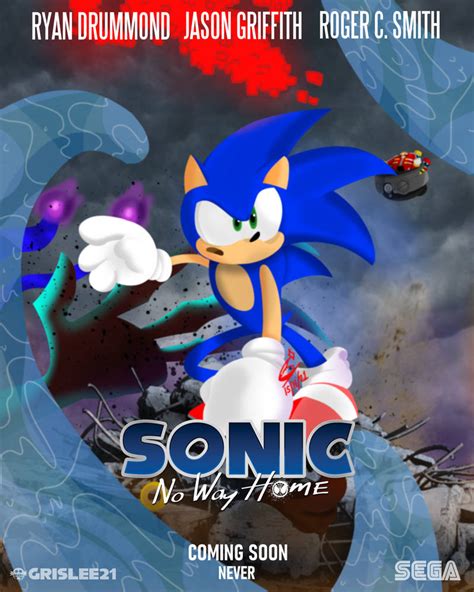 Sonic No Way Home Fan Poster By Grislee21 On Deviantart