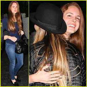 Lana Del Rey Chateau Marmont Night Out Lana Del Rey Maeve Reilly