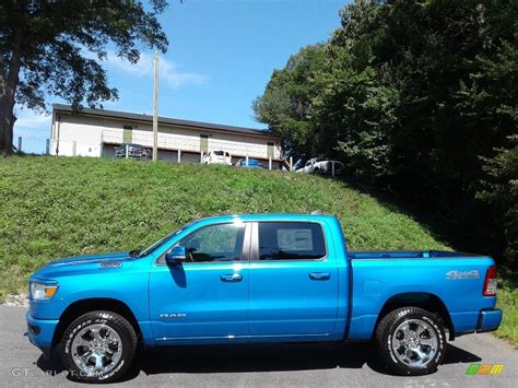 2020 Hydro Blue Pearl Ram 1500 Big Horn Crew Cab 4x4 139005748 Photo