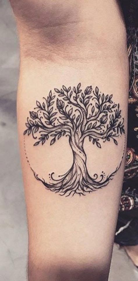 250+ Images of Family Tree Tattoo Designs (2021) Ideas with Names