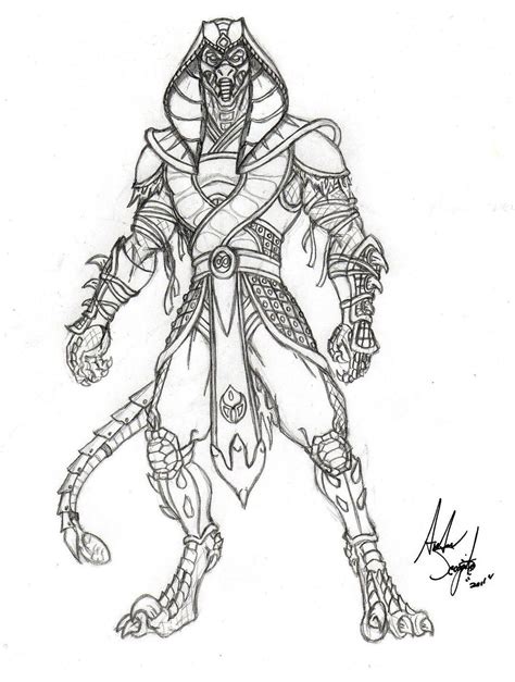 Mortal Kombat Coloring Pages Free Large Images Coloring Pages