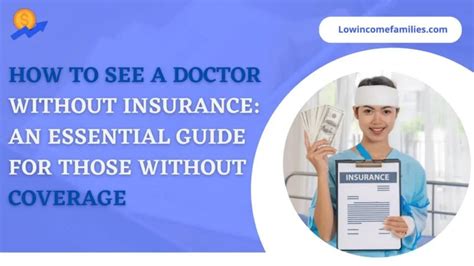 How To See A Doctor Without Insurance 2024 Low Income Families
