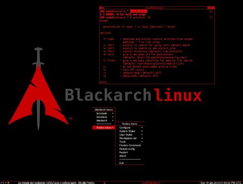 Blackarch Linux Distro De Hacking Con Base Arch La Mirada Del Replicante