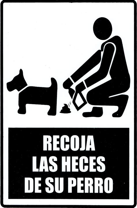 Letrero Recoja Las Heces De Se Perro 30x20 Mercado Libre