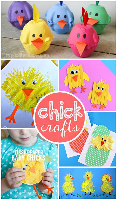 The Most Adorable Chick Crafts For Kids Crafty Morning