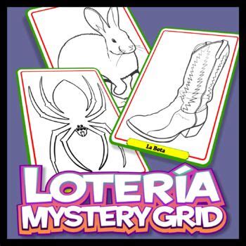 Mystery Grid Pack Loter A By Outside The Lines Lesson Designs