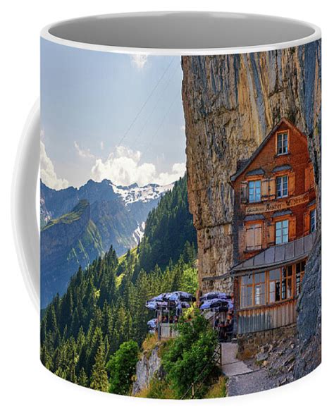 Guest House Aescher Wildkirchli Under A Cliff On Mountain Ebenalp In