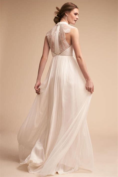 Bhldn Laverne Gown Wedding Gowns Vintage Brides Wedding Dress Ivory