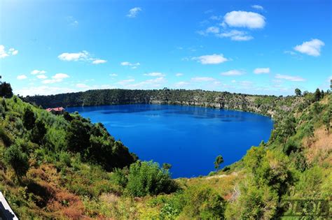 The Blue Lakein A Volcanic Crater Mount Gambier South Australia