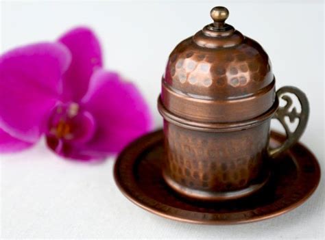 Traditional Design Handmade Copper Turkish Coffee Espresso Tea Cup