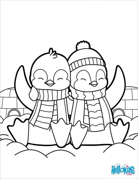Get This Cute Baby Penguin Coloring Pages Free Printable