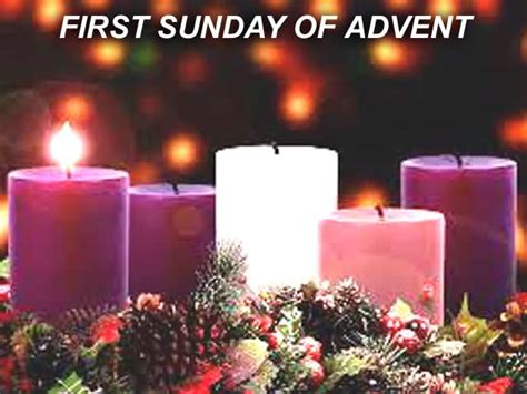 My Reflections Reflection For Sunday November 29 First Sunday Of
