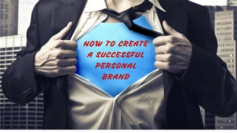 How To Create A Successful Personal Brand Brian Manon