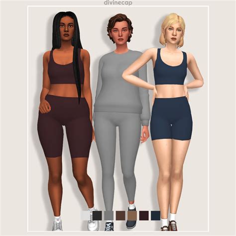 Sims 4 Female Maxis Match Clothes