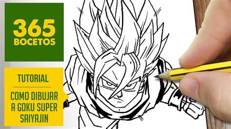 Dibujos De Goku Ssj A Lapiz Goku Ss En Lapiz Y Pintado En Photoshop Cs Arte Y Apunte