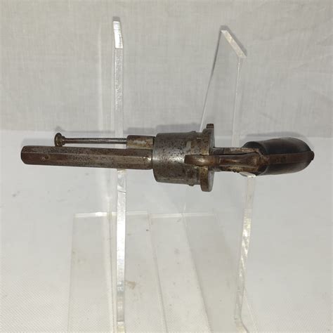 19th Century Belgian Pinfire Revolver Sally Antiques
