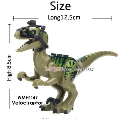 Lego Velociraptor Raptor Charlie Minifigure Dinosaurus Jurassic World Whm1147 Lazada Indonesia