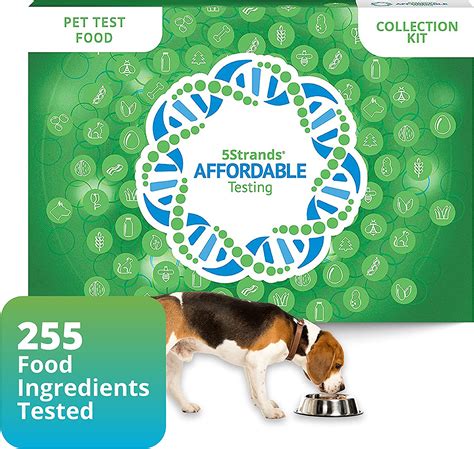 5strands Pet Food Intolerance Test At Home Dog Or Cat Hair Sample