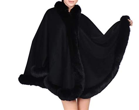 Best Cape With Fur Trim A Look At This Seasons Must Have Accessory