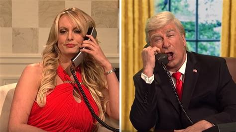 ‘a storm s a comin stormy daniels hits the stage on ‘snl nbc new york