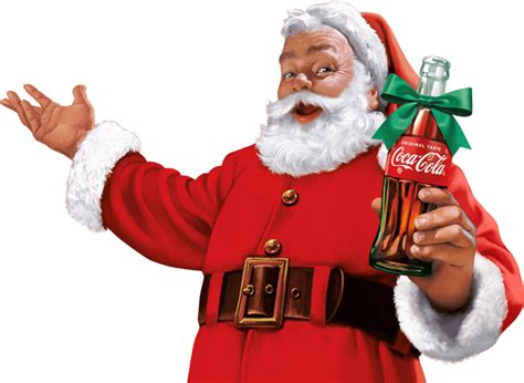 Download Coca Cola Santa Claus PNG Image with No Background - PNGkey.com png image