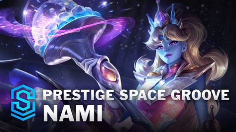 Prestige Space Groove Nami Skin Spotlight League Of Legends Youtube