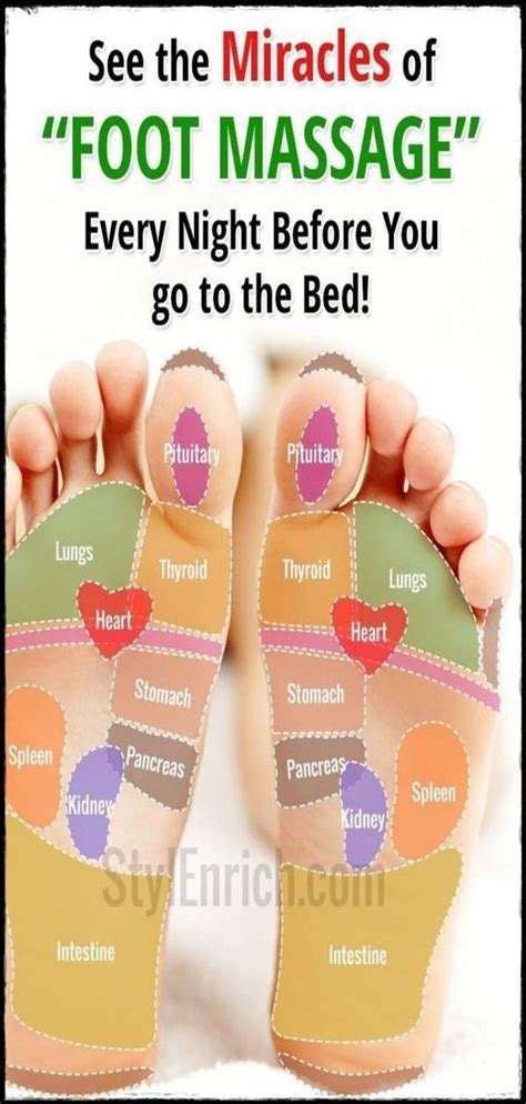 here s why you should massage your feet every night before going to bed foot reflexology