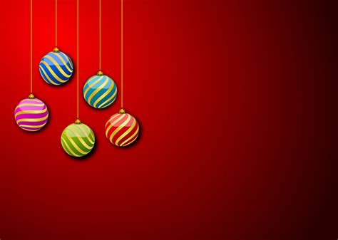 Christmas Background With Balls Free Stock Photo Public Domain Pictures