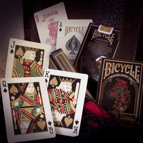 Bicycle Warrior Horse Playing Cards Cool Deck Of Cards Bicycle