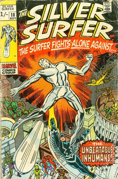 Silver Surfer 1968 1st Series Uk Edition Comic Books