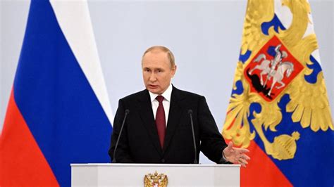 Ukraine War Latest Putin Declares Four Areas Of Ukraine As Russian