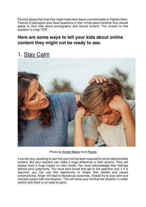 Ppt What To Do When Your Kid Is Exposed To Inappropriate Content