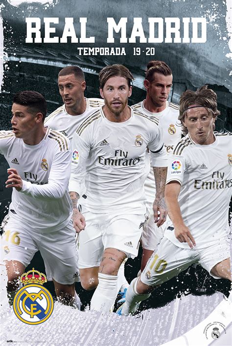 1) fifa 19 feb 28, 2019. Real Madrid 2019/2020 - Team Action Poster | Sold at UKposters