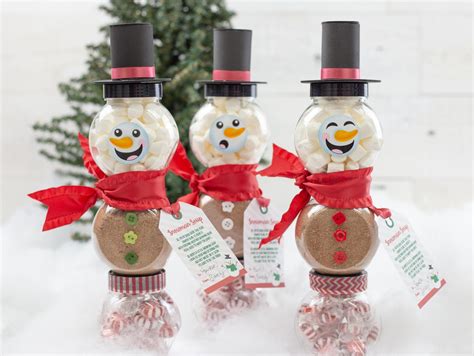 Diy A Cute Snowman Hot Cocoa T Christmas Crafts For Ts Diy