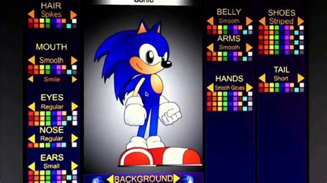 Sonic Character Designer Computer Game Free Youtube