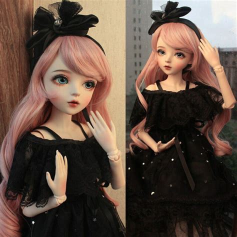 13 Bjd Doll 60cm Msd Girl Doll With Changeable Eyes Clothes Full Set