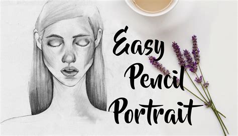 Easy Beginner Portrait Easy Beginner Pencil Sketch Drawing Pic Spatula