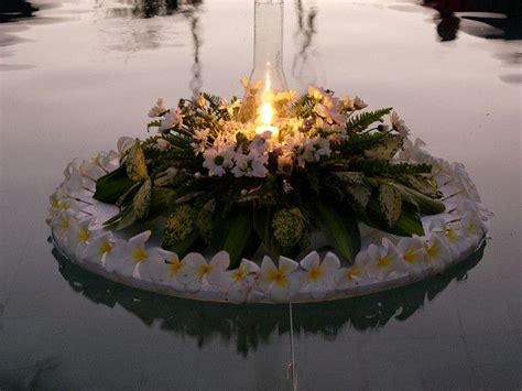 Floating Candles And Flowers In The Pool Floating Pool Flowers Pool