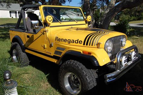 Jeep Cj7 Renegade Edition