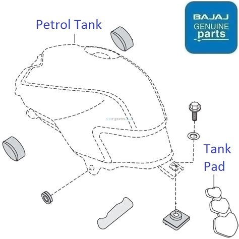 First service to records are available. Bajaj Pulsar 135LS BS3(2009-2016) : Petrol Tank