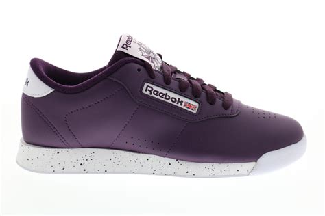 Reebok Princess V68610 Womens Purple Synthetic Lifestyle Sneakers Shoe