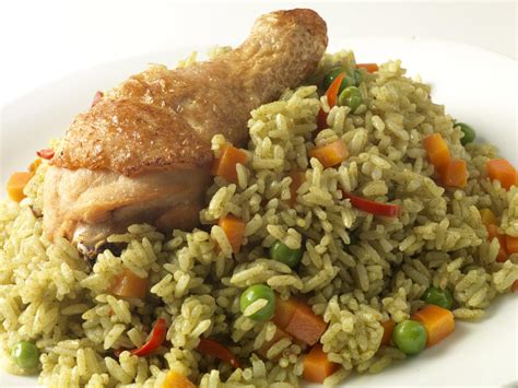 I added it with the broth and let them cooked until. Arroz con Pollo Recipe - Mil Recetas